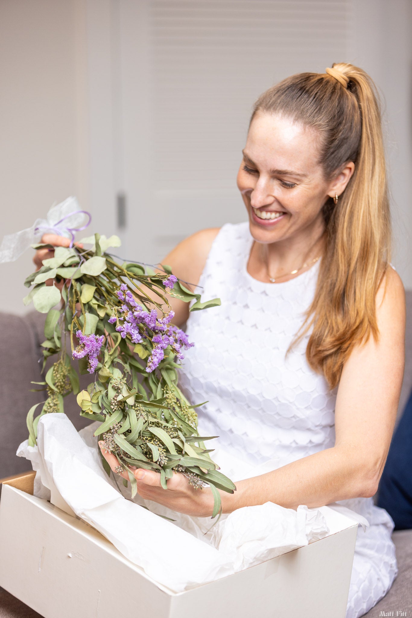 Eucalyptus and Lavender Shower Bouquet