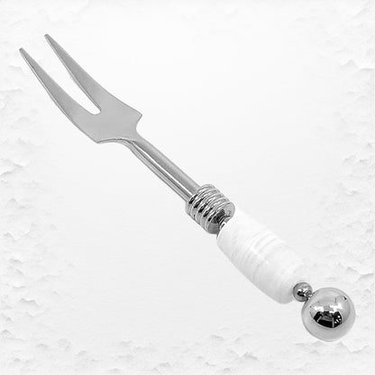 Handcrafted Glass Bead Appetizer Fork