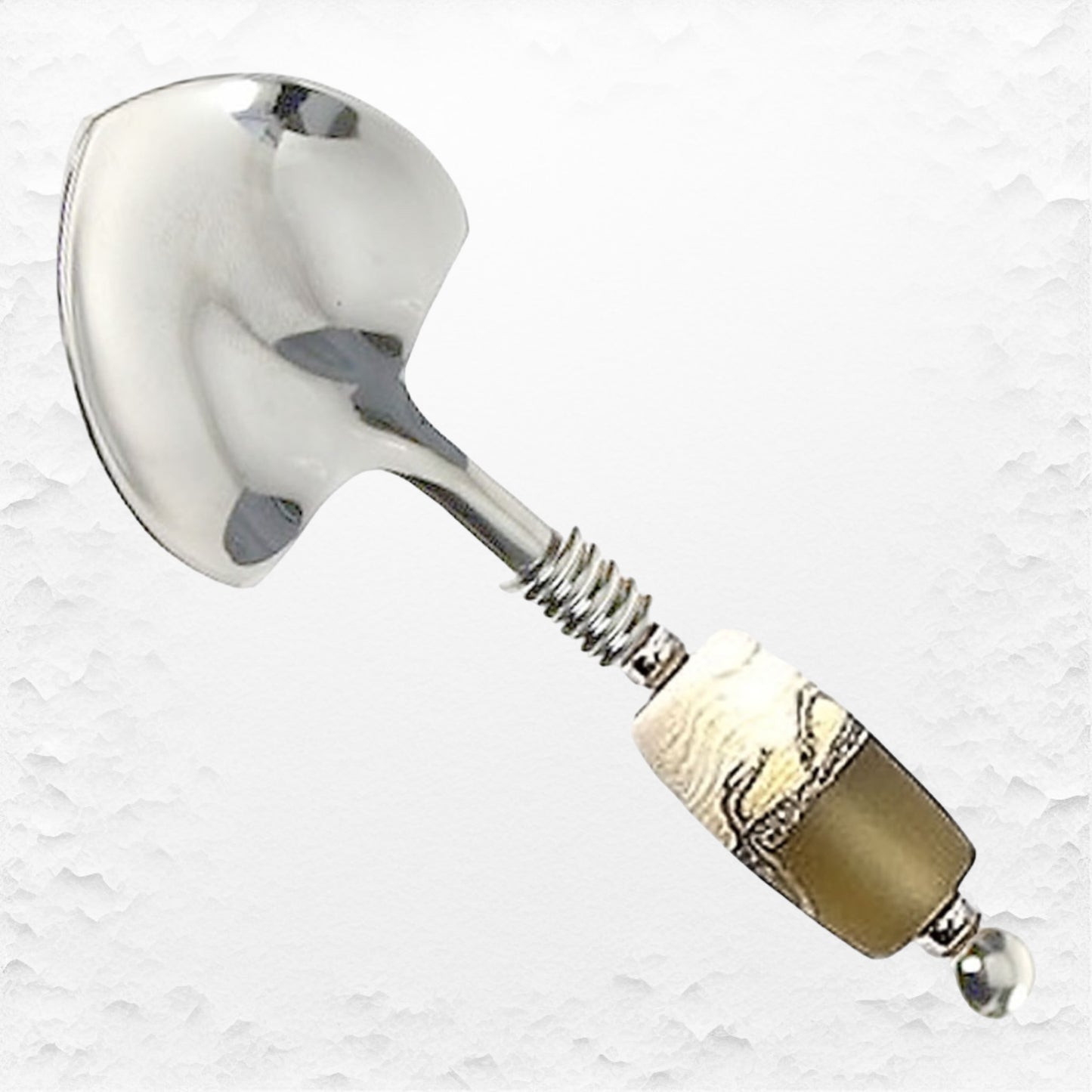 Handcrafted Glass Bead Small Heart Spoon