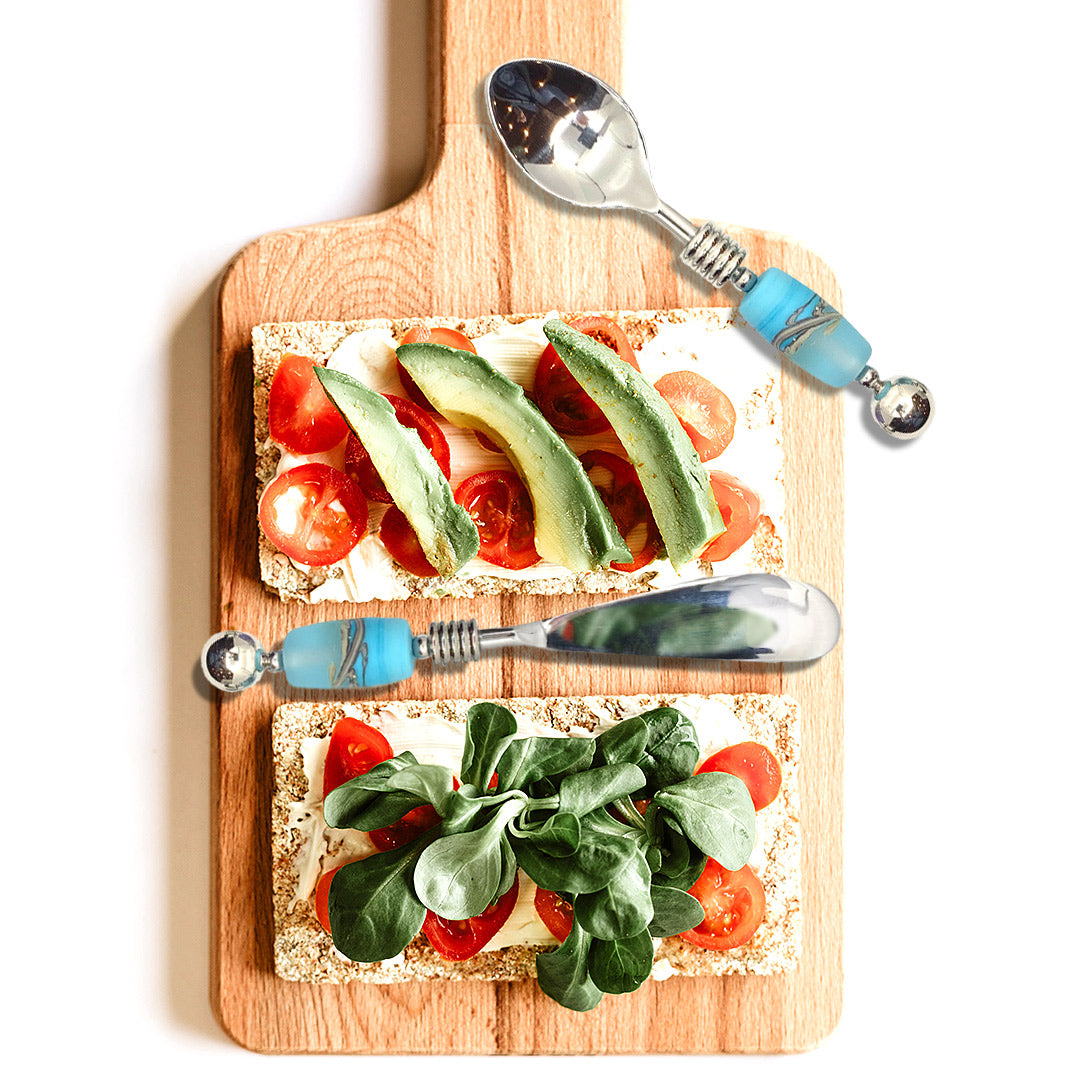 Butter Knife and Spoon from 3-piece set